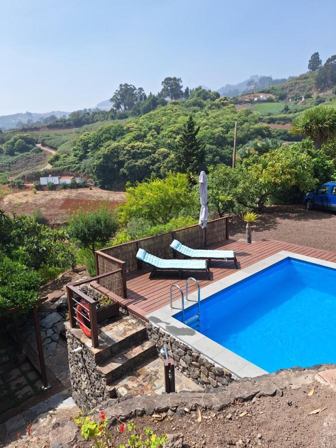 Casa Rural Con Piscina Privada El Roble Moya  Extérieur photo